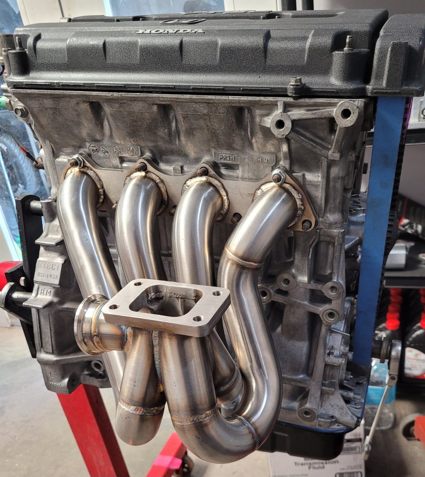 B series top mount manifold